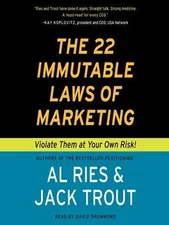 The 22 immutable laws of marketing cover